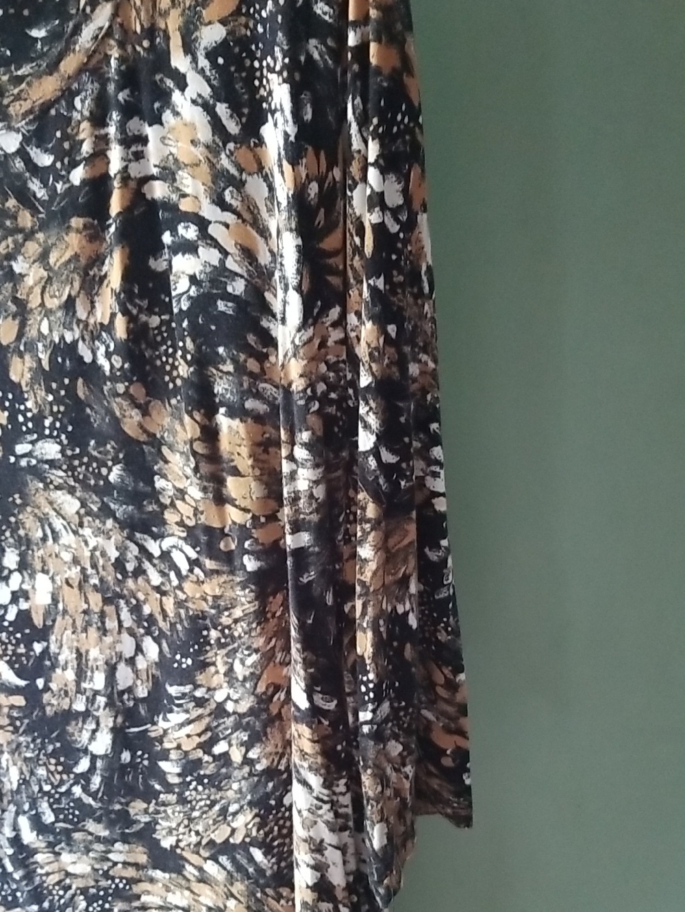 JM COLLECTION Women’s Abstract Print Scoop Neck Top - Picture 3 of 6